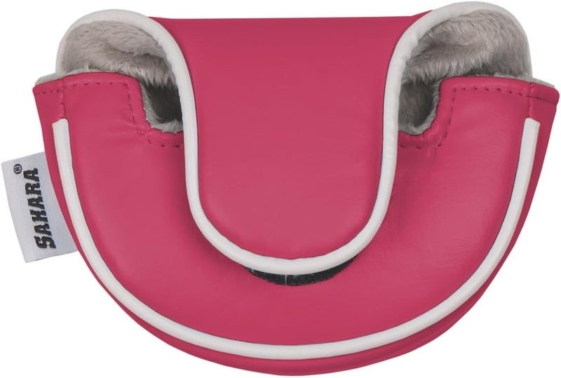 Hireko Sahara No-Logo Synthetic Leather Mallet Putter Headcover - Image 3